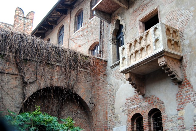 Juliet's balcony!