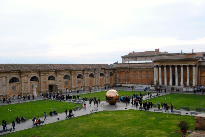 Courtyard of the Vatican.