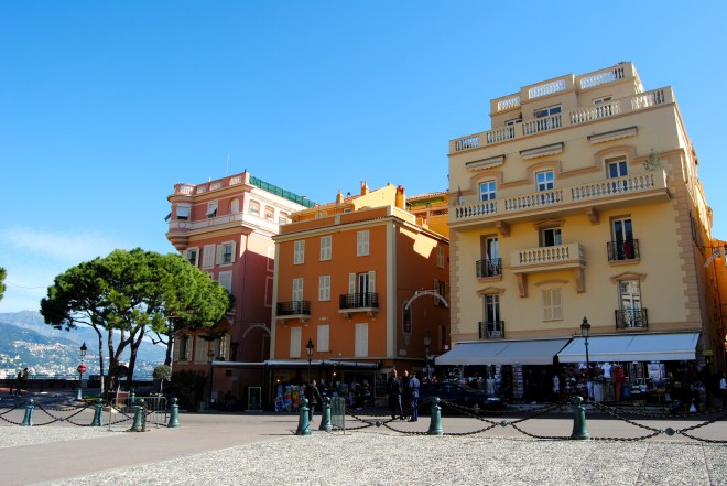 Main square in Monaco.
