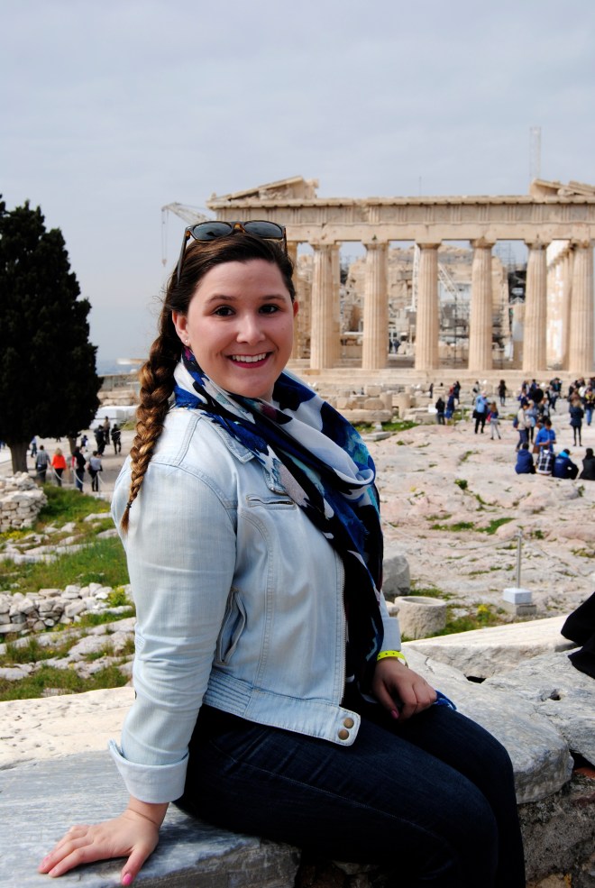 Just me and some wicked old temple.